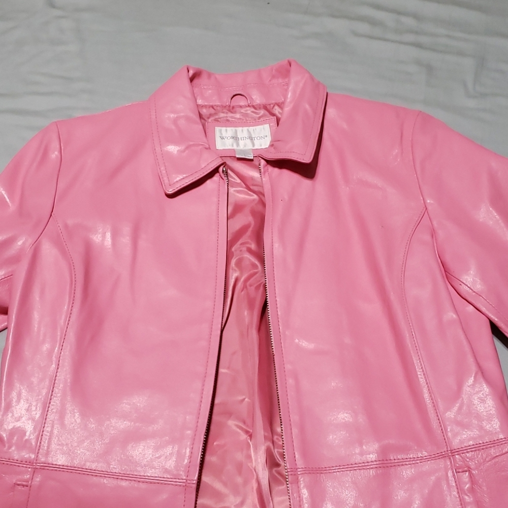 Leather jacket